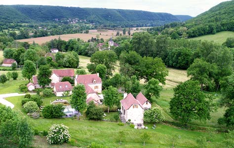 le Hameau du Quercy dans son écrin naturel