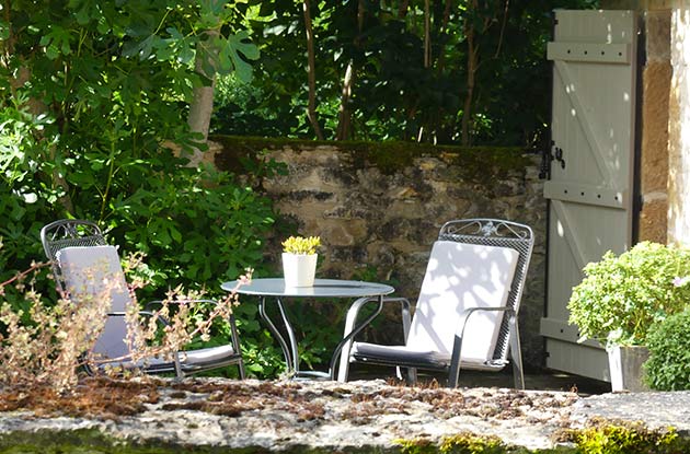 Terrasse de la chambre