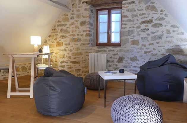 Salle de jeux à l'étage