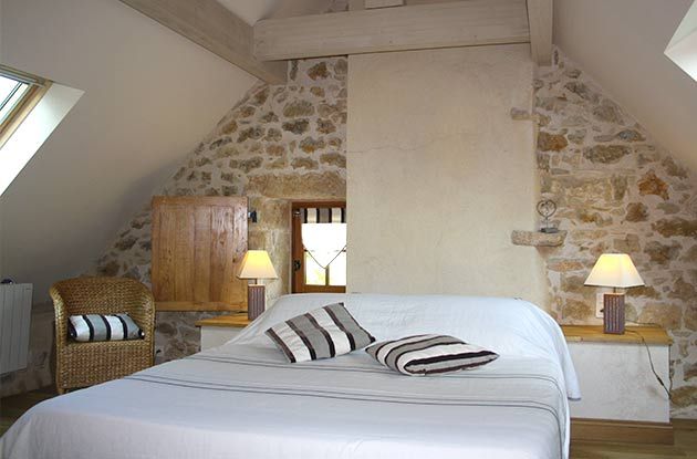 Chambre du gite Lotois